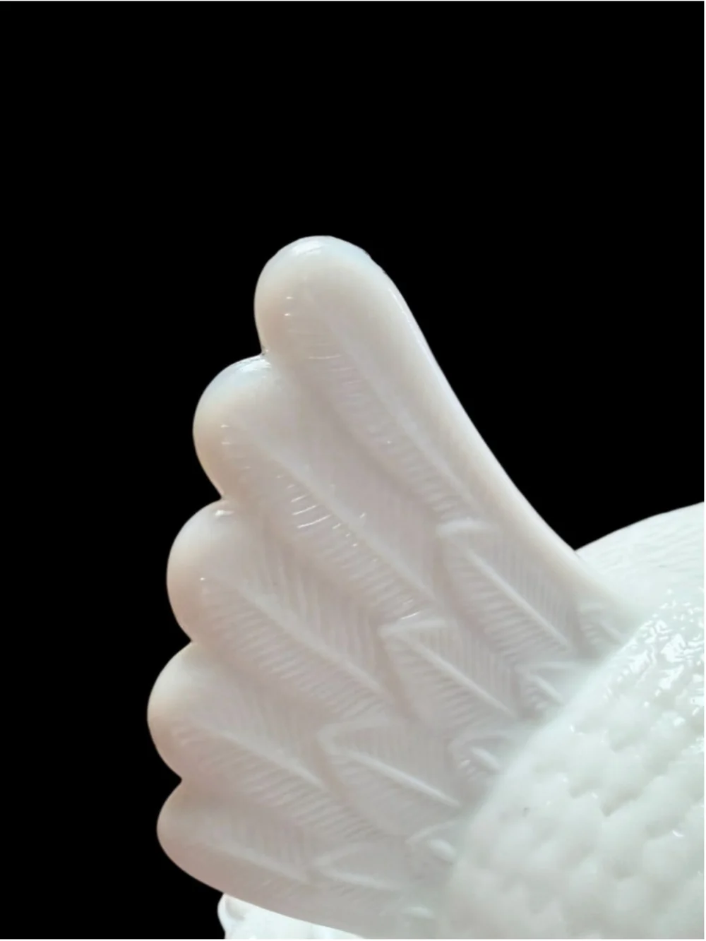 Beautiful Unmarked Indiana Glass Vintage White Milk Glass Hen On Nest Candy Dish